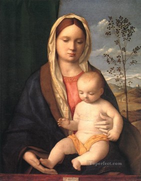 ジョバンニ・ベリーニ Painting - 聖母子 ルネッサンス ジョヴァンニ・ベリーニ